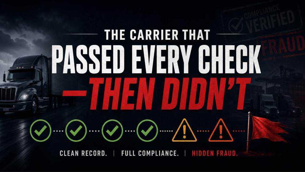 The Carrier that Passed Every Check - Then Didn't
